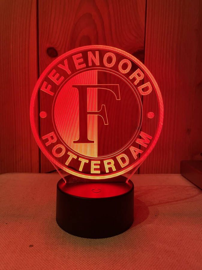 Feyenoord logo led lamp