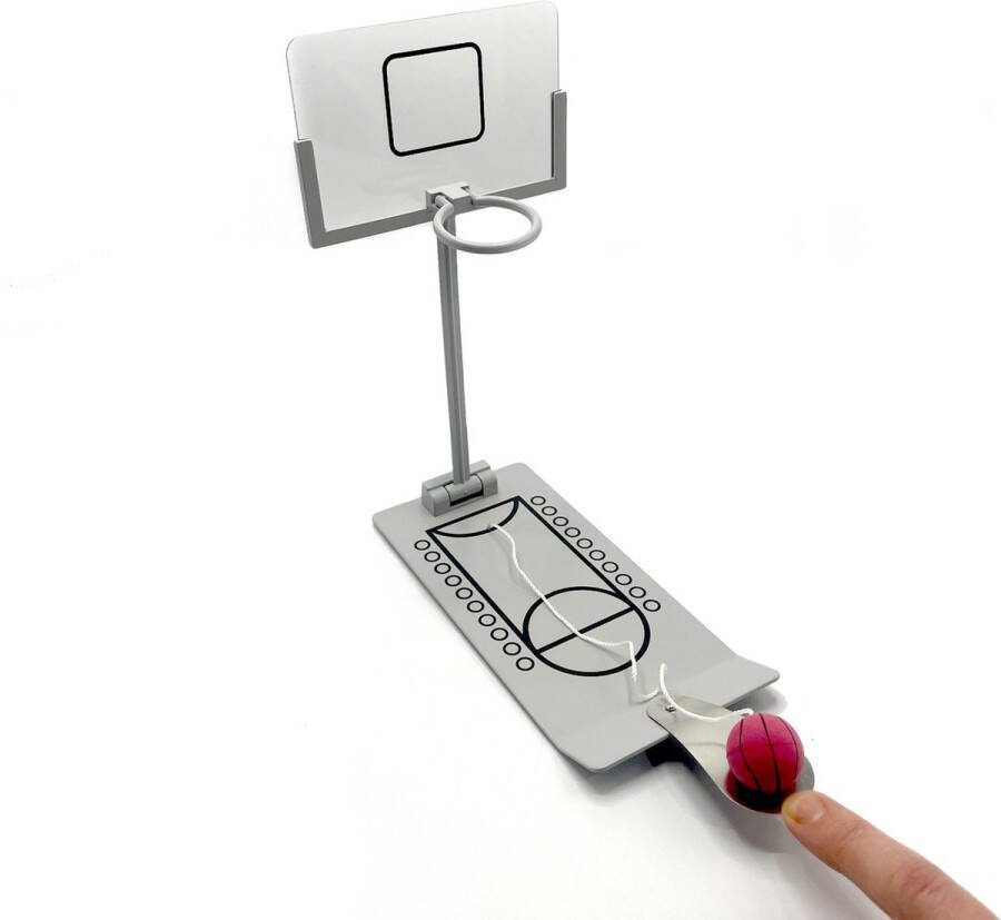 Fidget Basketbal spel Basketbal Game Basketball Fidget toys Fidget games Grijs Spellen Speelgoed Daag je vrienden uit!