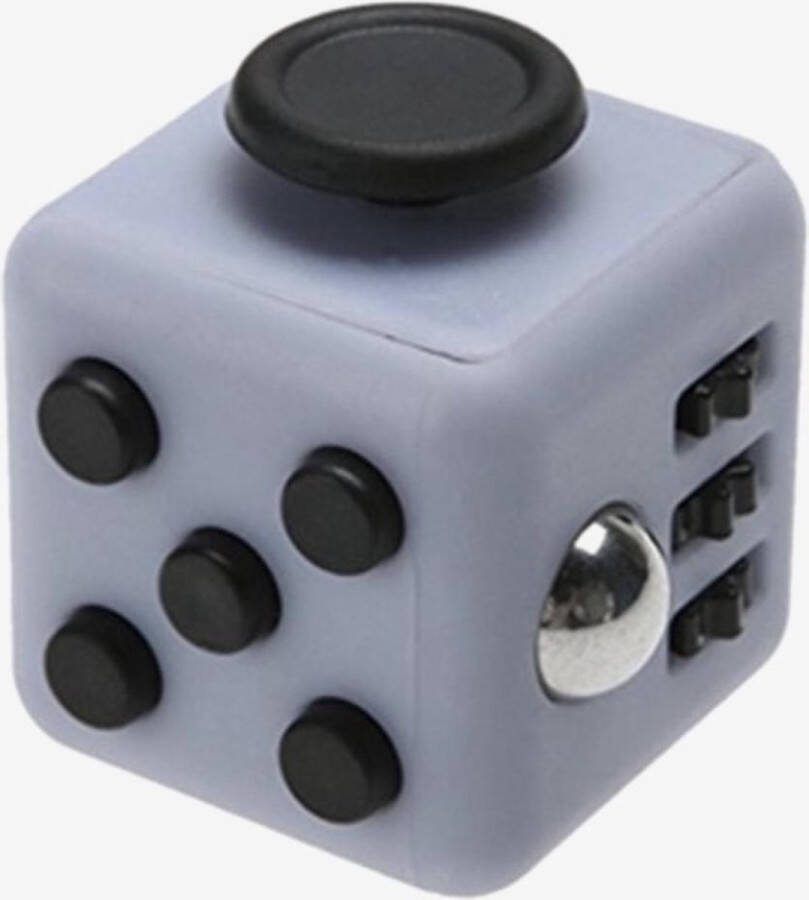 Merkloos Sans marque Fidget Cube tegen Stress Fidget Toys Speelgoed Grijs zwart