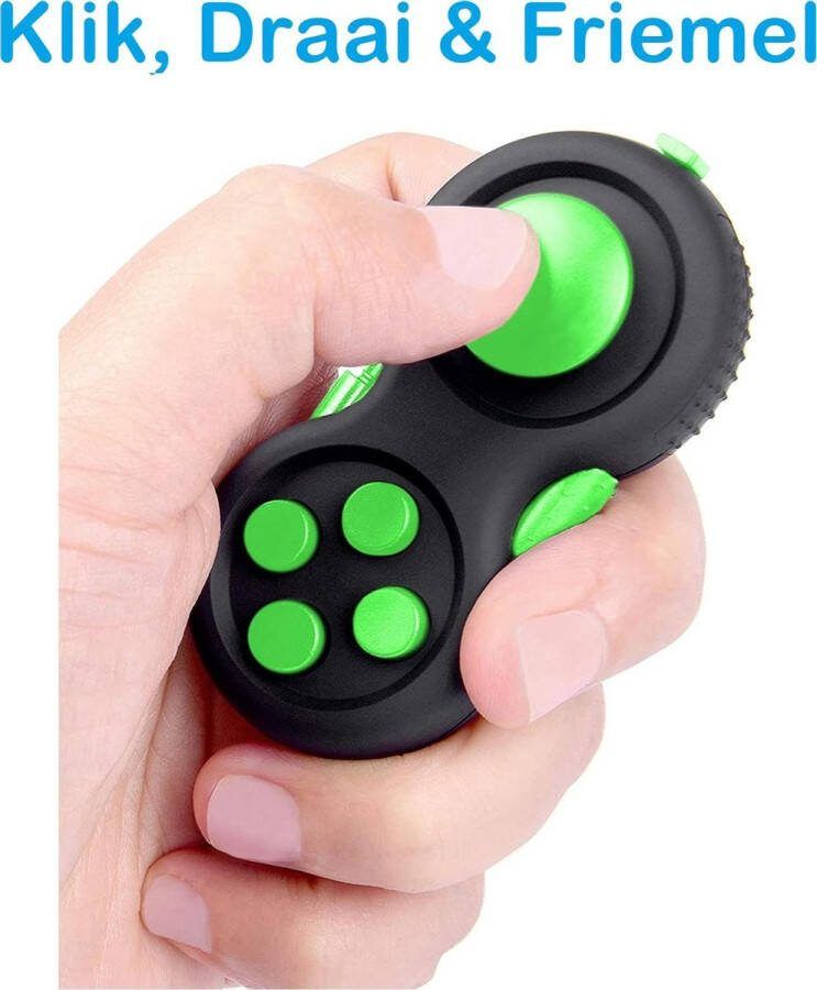 Merkloos Sans marque FIDG IT Fidget Pad Pop It Fidget toys Pop it Fidget Toy Groen