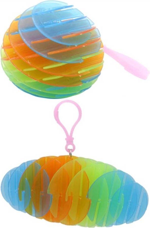 Fidget Worm Morf Rainbow 15cm Fidget Toy Regenboog kleuren