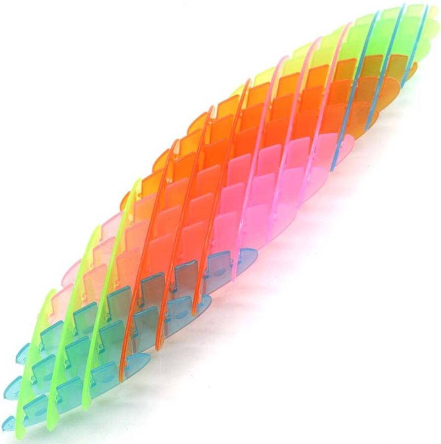 Fidget Worm Morf Rainbow 24cm Fidget Toy Regenboog Kleur
