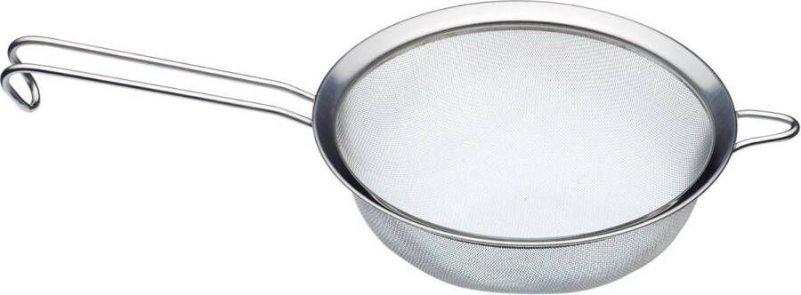 Fijnmazige Zeef Roestvrij Staal 75 x 21 x 39 Centimeter Zilverkleurig‎ MCSS205 Keukenaccessoire sieve