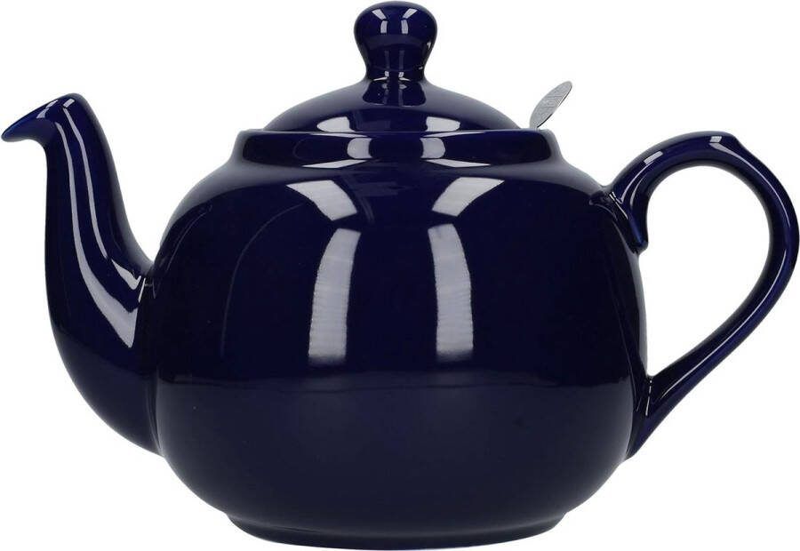 Filter Theepot Kobalt Blauw 1 5 liter Keramiek