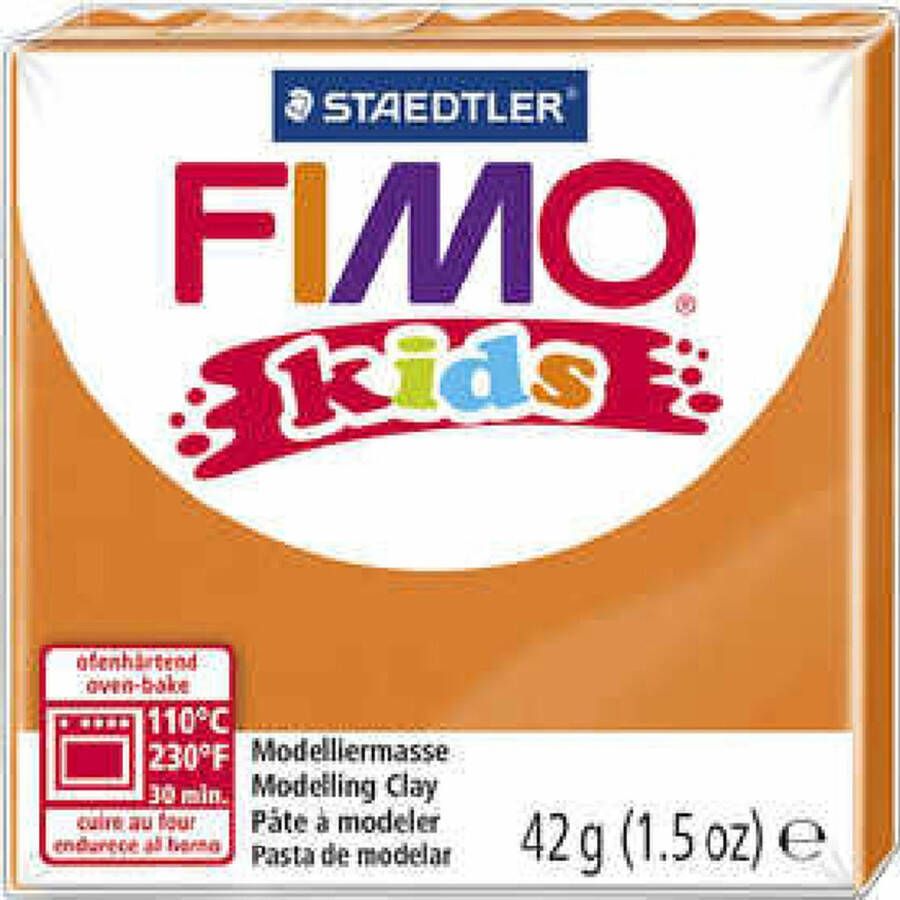 Fimo Boetseerklei Oranje Kinderen 2x42 gram