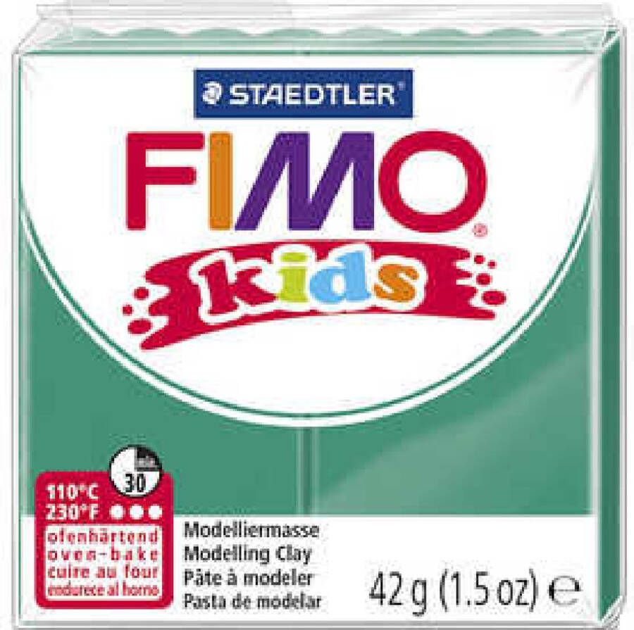 FIMO Kids boetseerklei groen 42 gr 1 doos