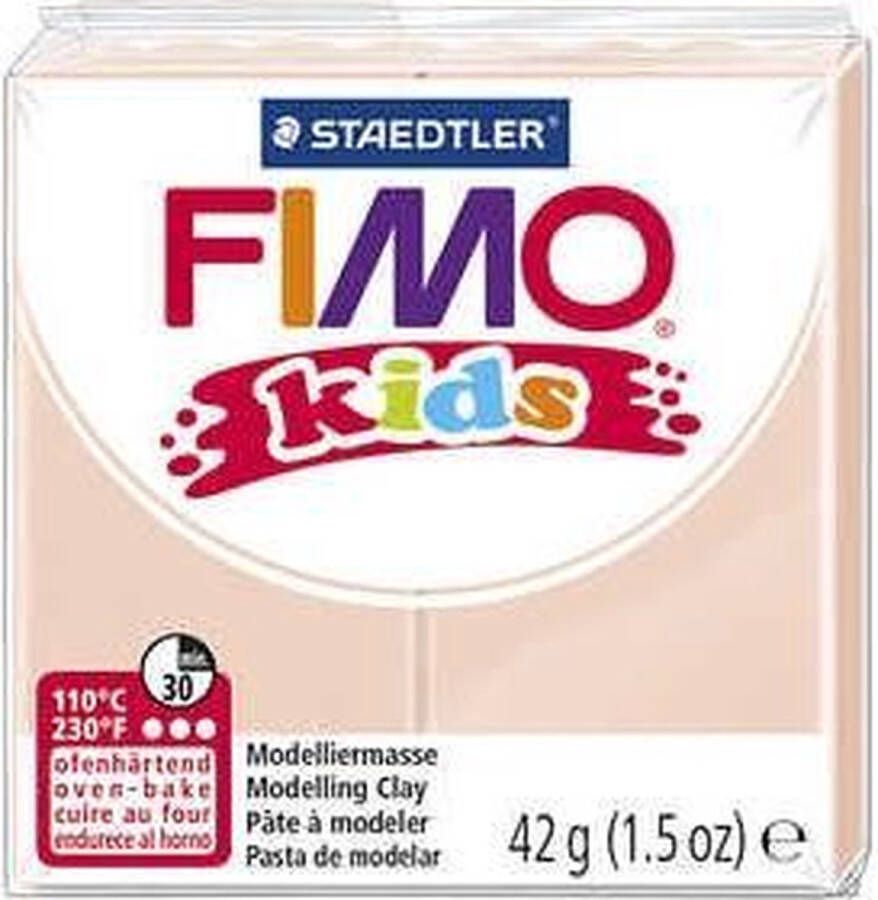 FIMO Kids boetseerklei licht beige 42 gr 1 doos