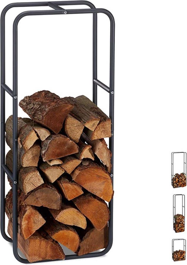 Firewood Rack haardhoutrek \ haardbestek brandhoutrek \ fireplace cutlery firewood rack 100 x 40 x 25 cm