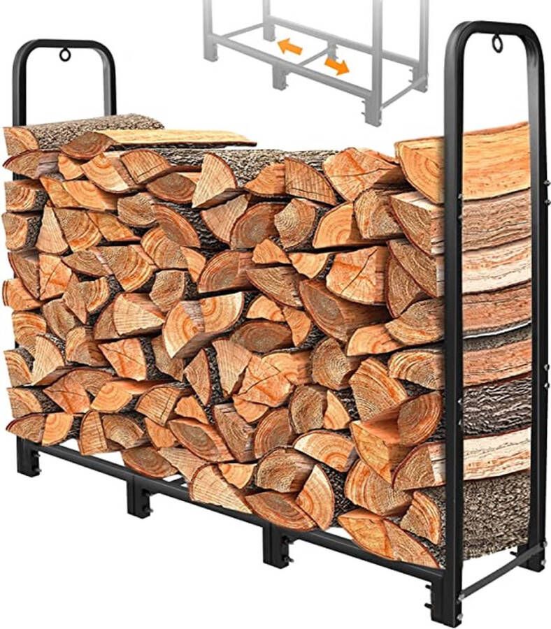 Firewood Rack haardhoutrek \ haardbestek brandhoutrek \ fireplace cutlery firewood rack 122 x 30.5 x 116 cm