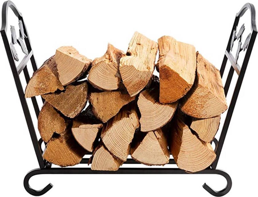 Firewood Rack haardhoutrek \ haardbestek brandhoutrek \ fireplace cutlery firewood rack