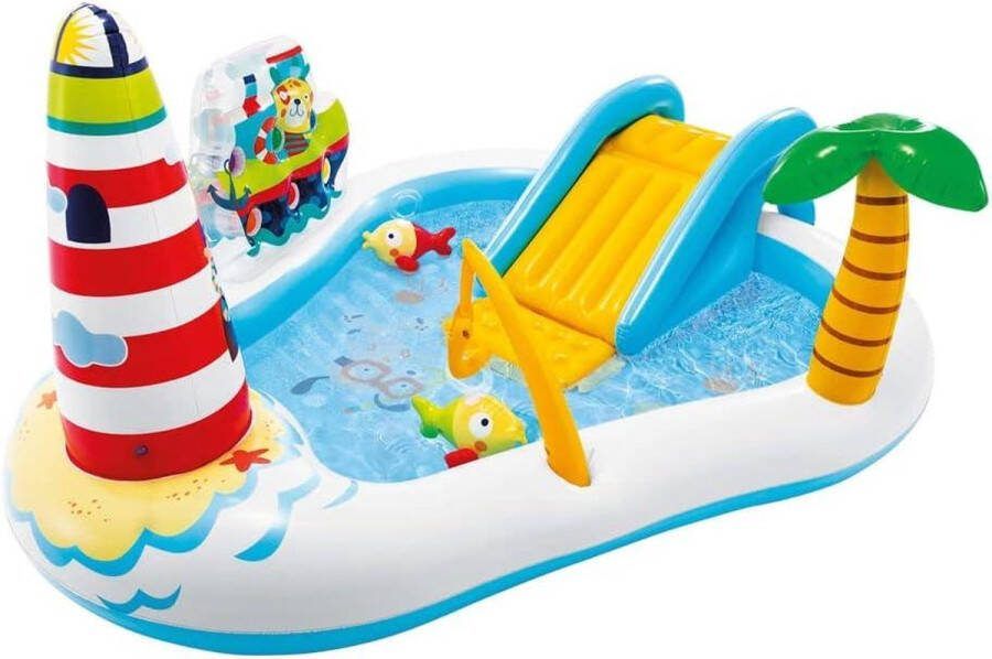 Fishing Fun Playcenter Inflatable Pool with Fishing Game Kinderzwembad