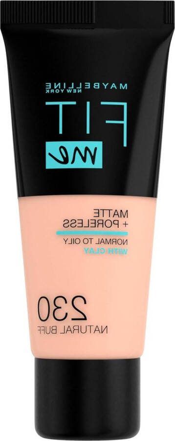 Fit Me Matte + Poreless Foundation 230 Natural Buff Medium Dekkende Founda New York HTML Content hangmat