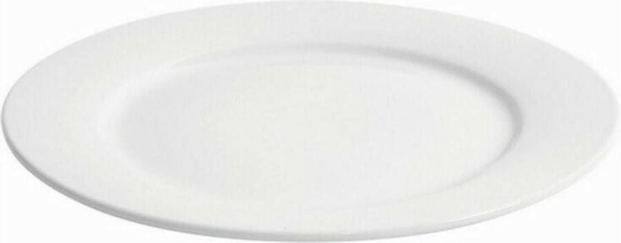 Inde Flat plate Porcelain White (ø 30 5 x 2 5 cm)