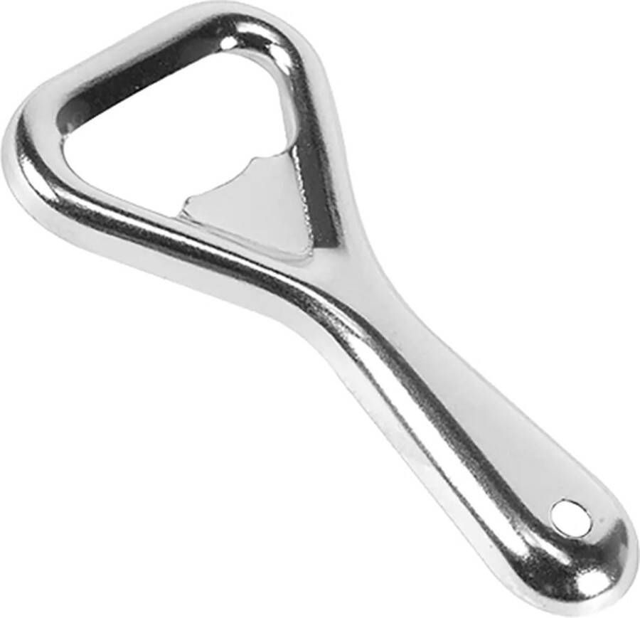 Flesopener 8cm Bierflesopener Bieropener Zilver Bier Openen Biertje Opener Bierfles Opener