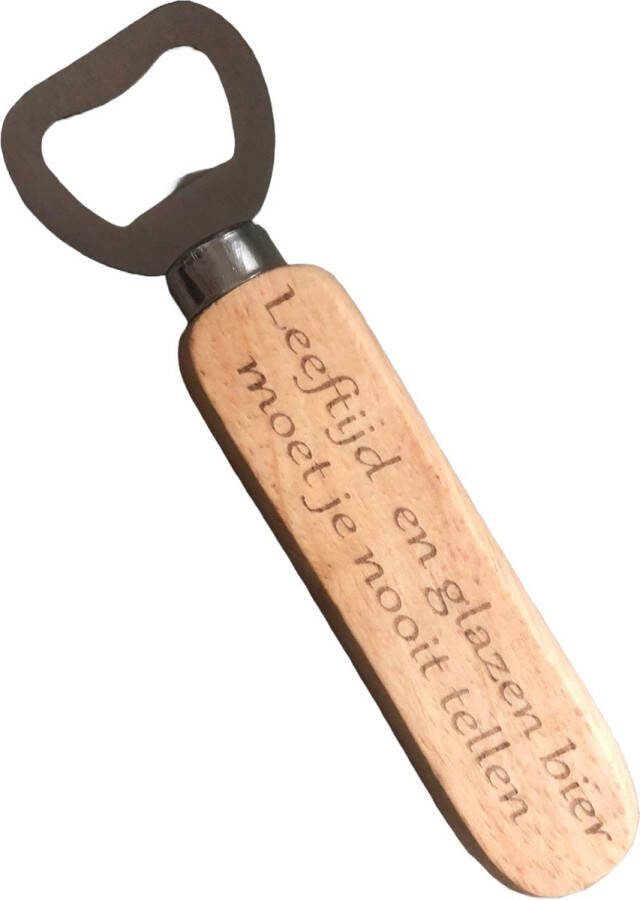 Flesopener-gepersonaliseerd set van 5 flesopeners