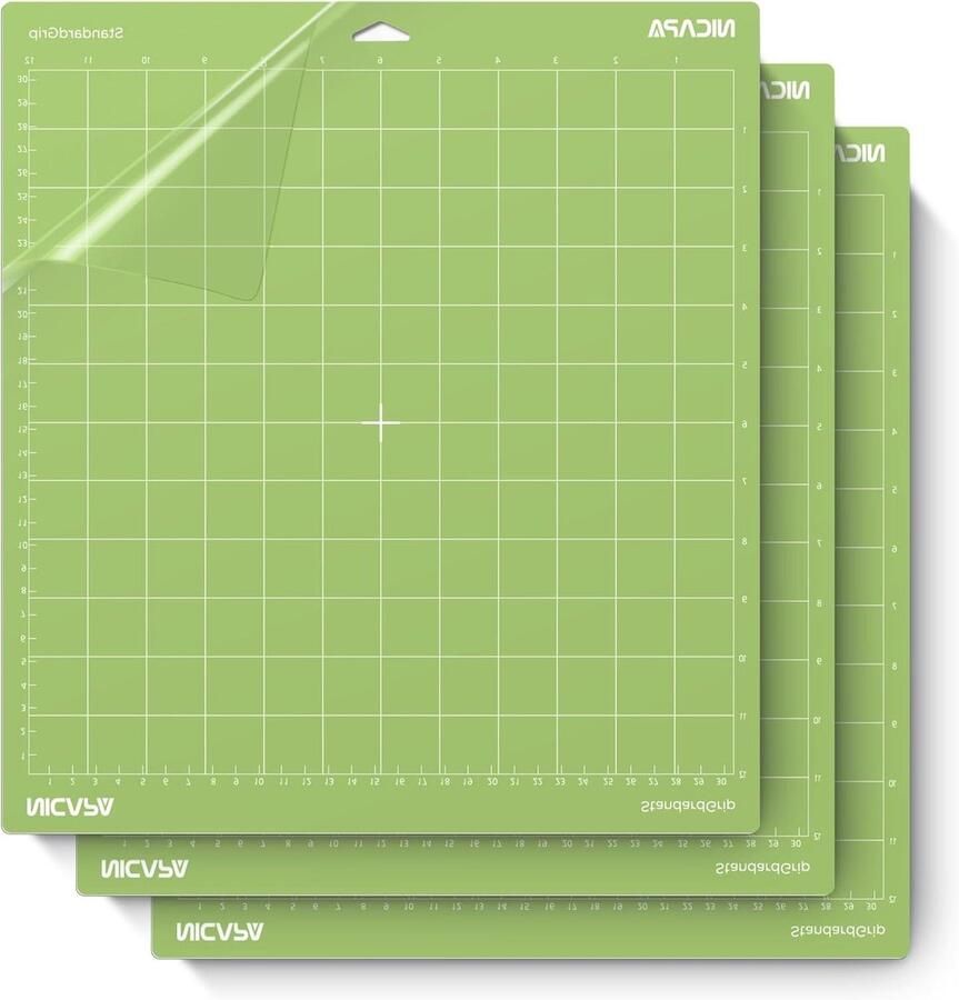 Flexibel vinyl groene antislip Standardgrip snijmat 3 stuks Cricut Maker 3 Explore 3 Air 2 One