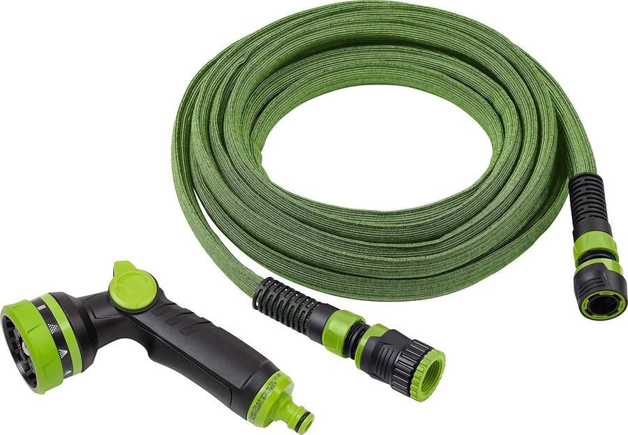 Flexibele tuinslang 10 20 m incl. multifunctionele sproeier duurzaam geen verdraaien of knopen flexibele slang rekbare waterslang tuinirrigatie