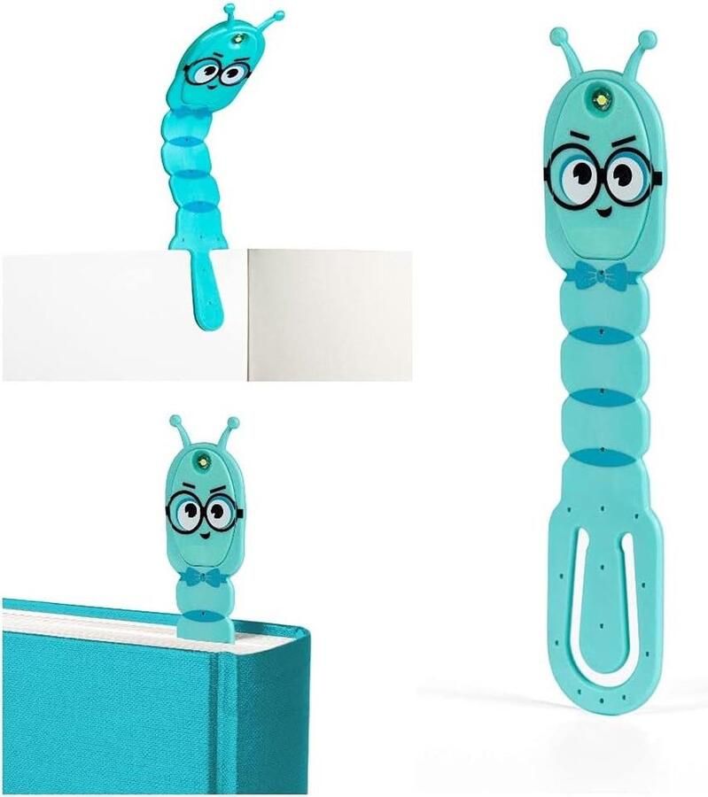 Flexilight Pal Reading Light 2 in 1 Bookmark Book Light for Children and Adults LED Clip On Reading Lamp for Book Lovers Book Accessories Gift Leeslampje Book