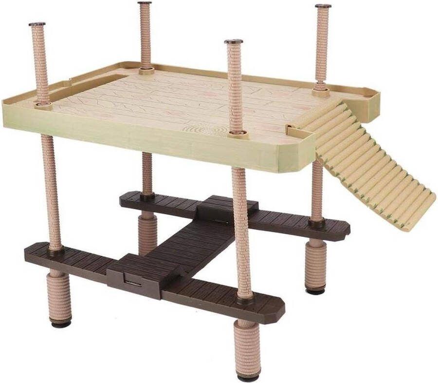 Floating Turtle Platform for Aquarium Turtle Climbing Island Platform