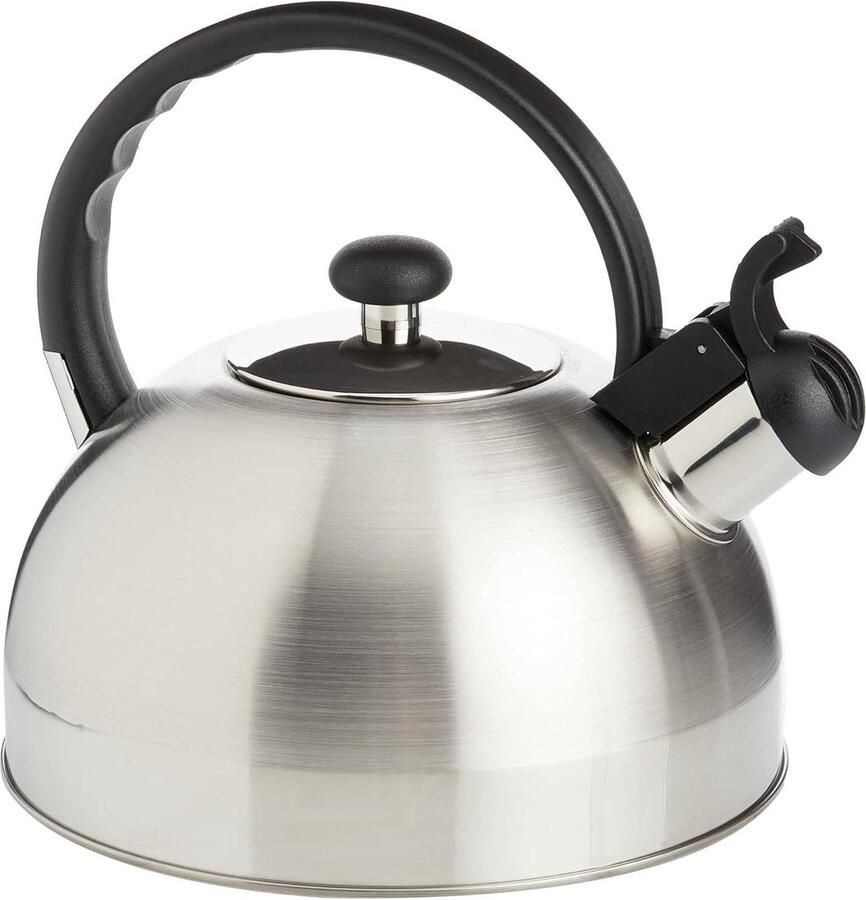 Fluitketel Cromargan roestvrij staal inductie 1.5 liter theeketel waterketel met fluit