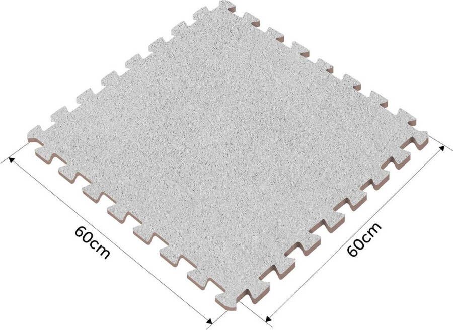 Foam puzzelmat 180 x 120 cm Massido 6 st