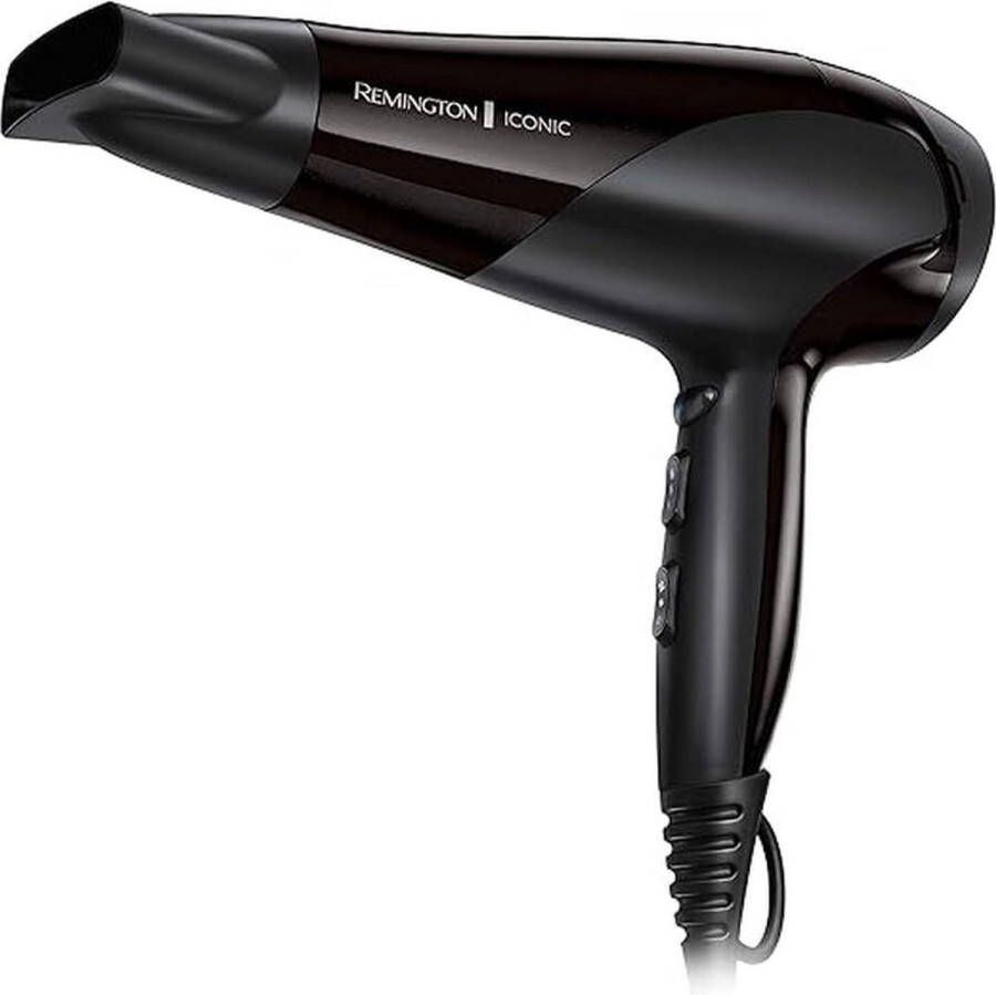 Föhn Ionic Dry (2200 Watt Krachtig Ionische Technologie Voor Een Pluisvrij Resultaat Diffuser Coolshot) Hair Dryer D3198