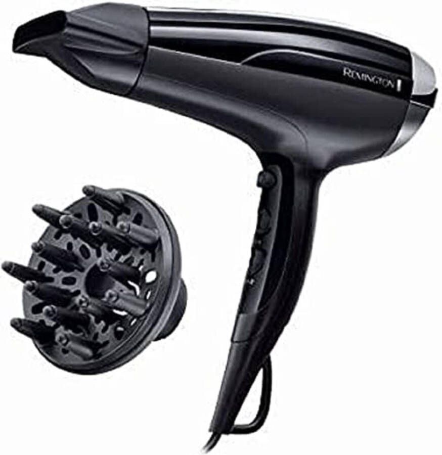 Föhn Pro-Air-Shine (2300 Watt Licht & Krachtig Met Diffuser Minder pluis Door Ionen Technologie Met Diffuser Coolshot) Hair Dryer D5215