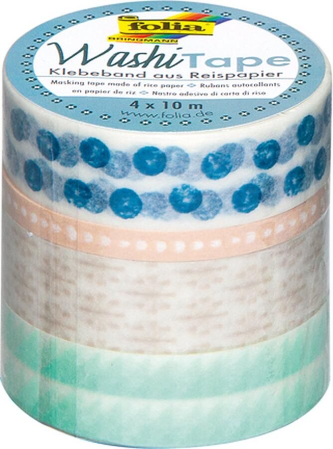 Folia Washi tape 4 x 10m