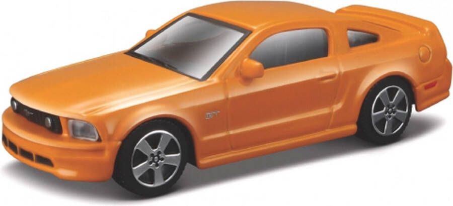 Ford Mustang GT (Oranje) (10 cm) 1 43 Bburago {Modelauto Schaalmodel Miniatuurauto Speelgoed}