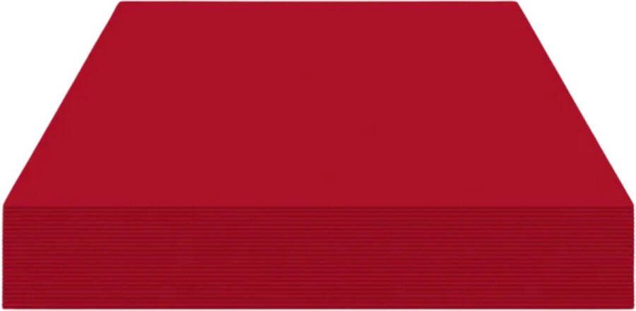 Kangaro fotokarton 50x70cm 300 gram rood pak 25 vel K-0045-520