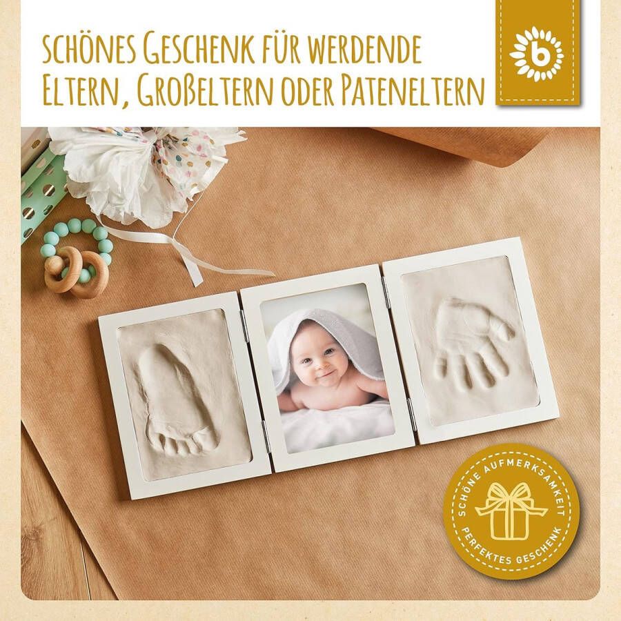 Fotolijsten afdrukset Boys Neutraal 44 x 19 x 1 cm wit