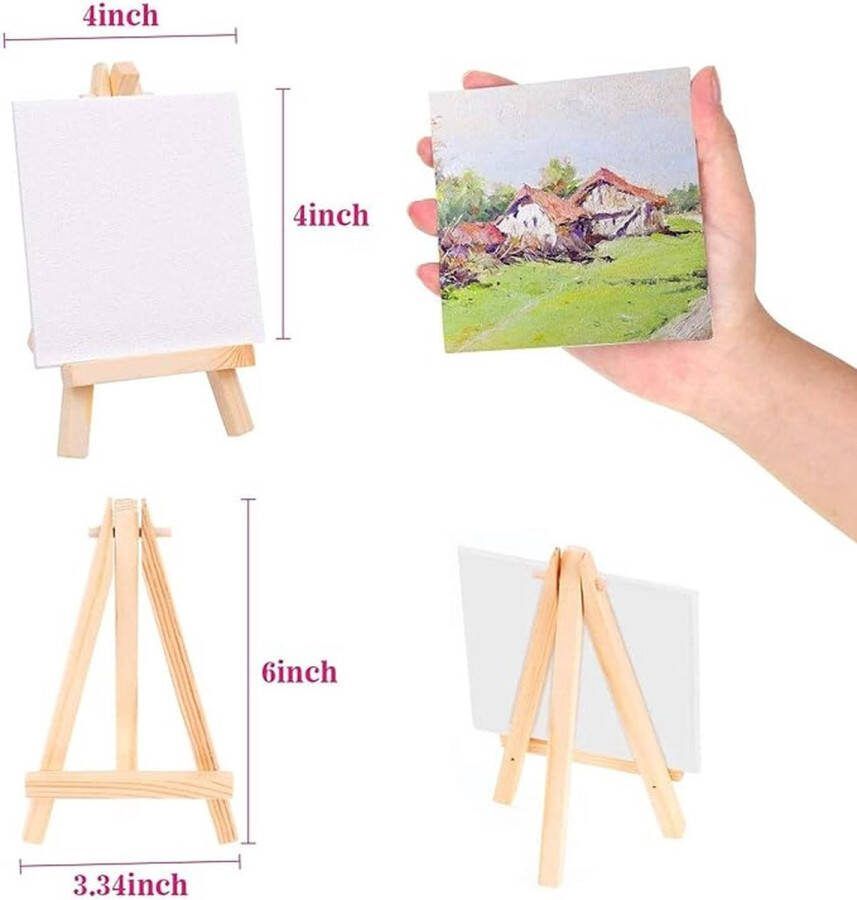 Fotostandaard geschikt voor kunstschilderen en buitenreclame Schildersezels Easels for every size ‎25 x 15 x 17 cm 20
