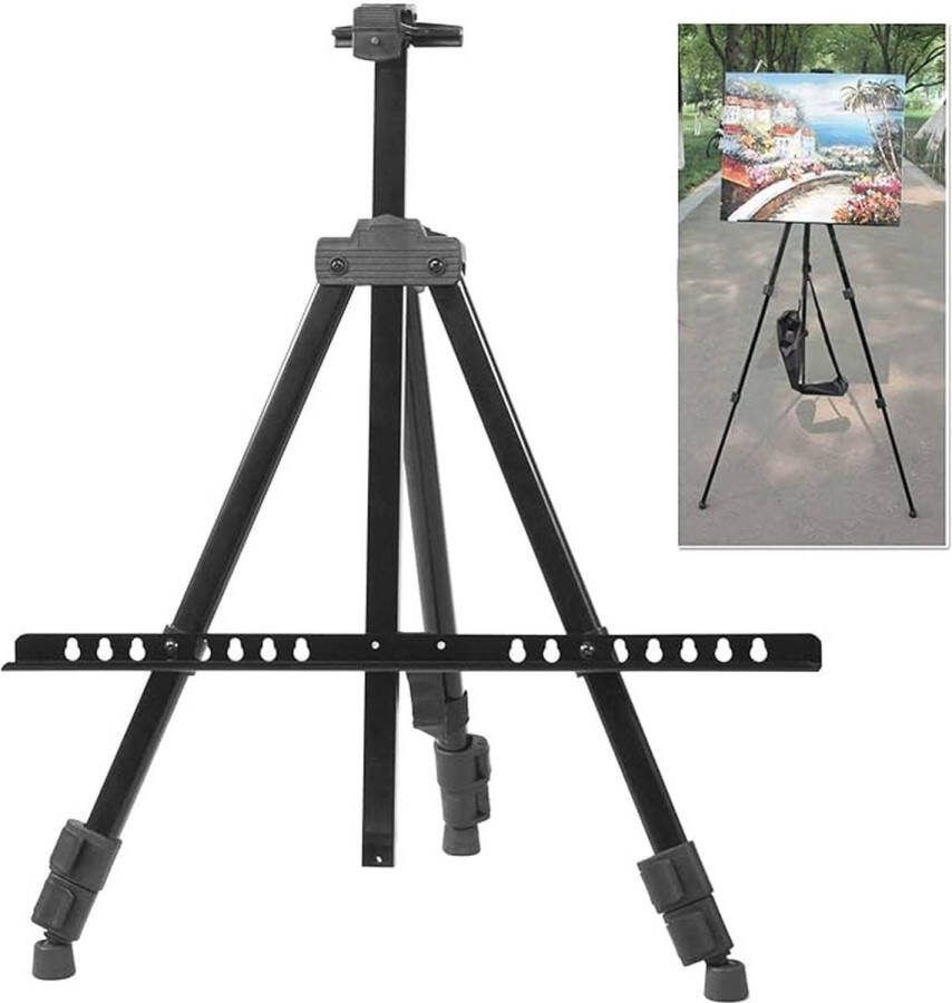 Fotostandaard geschikt voor kunstschilderen en buitenreclame Schildersezels Easels for every size 152 cm