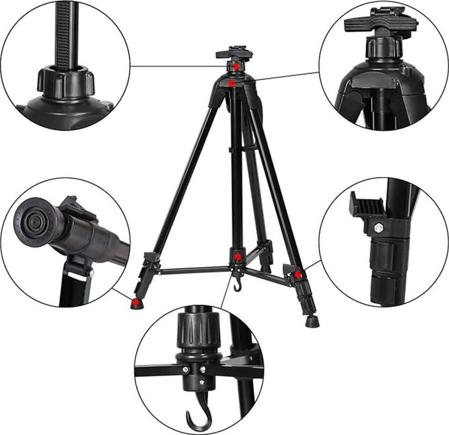 Fotostandaard geschikt voor kunstschilderen en buitenreclame Schildersezels Easels for every size