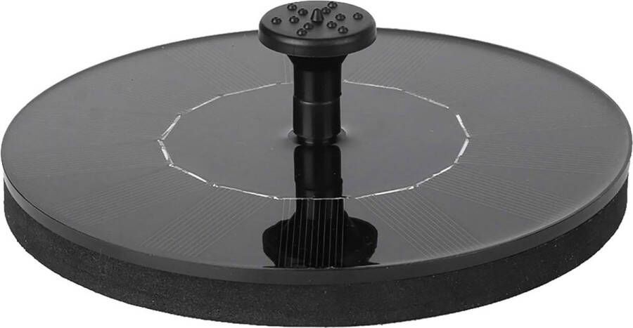 Fountain Pump met 4 mondstukken 1.4W Solar Fountain 180L H circulaire dompelpomp voor vijver zwembad aquarium tuin solar fontein