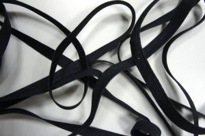 Fournituren crafts elastiek 5 mm breed zwart 5 m stevige kwaliteit kledingelastiek geschikt voor droogtrommel strijken