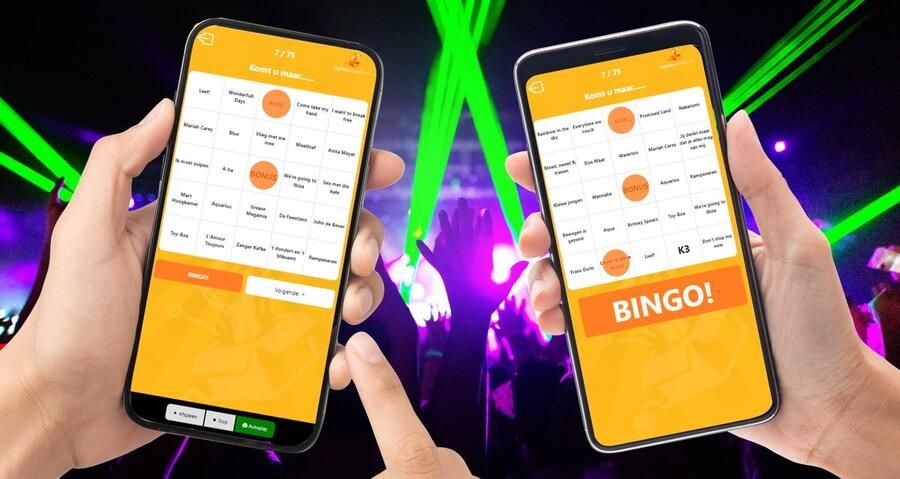 Foute Hits Bingo Muziek Bingo Digitale Spellenbox
