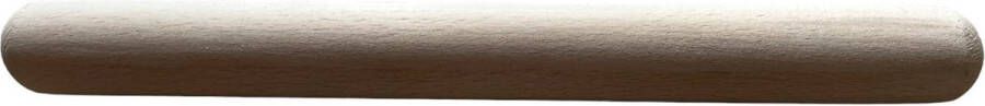 Franse deegroller rolstok rolling pin 30 cm beukenhout