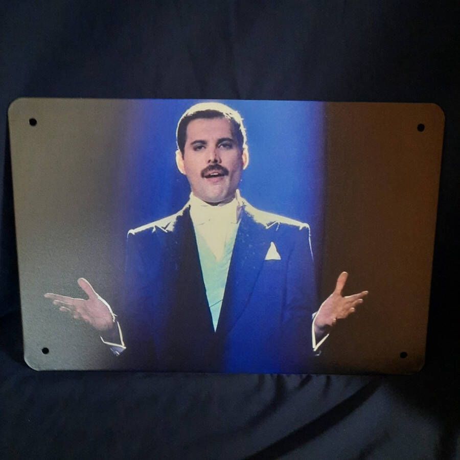 Freddie Mercury wandbord Queen