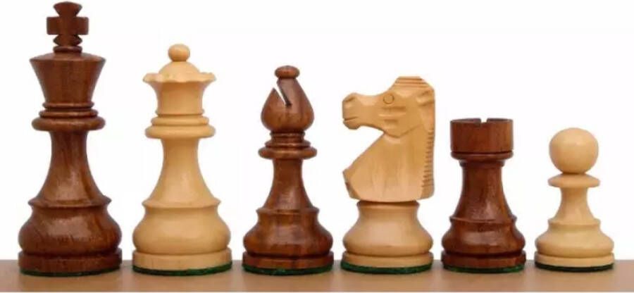 French Staunton schaakstukken 3.75