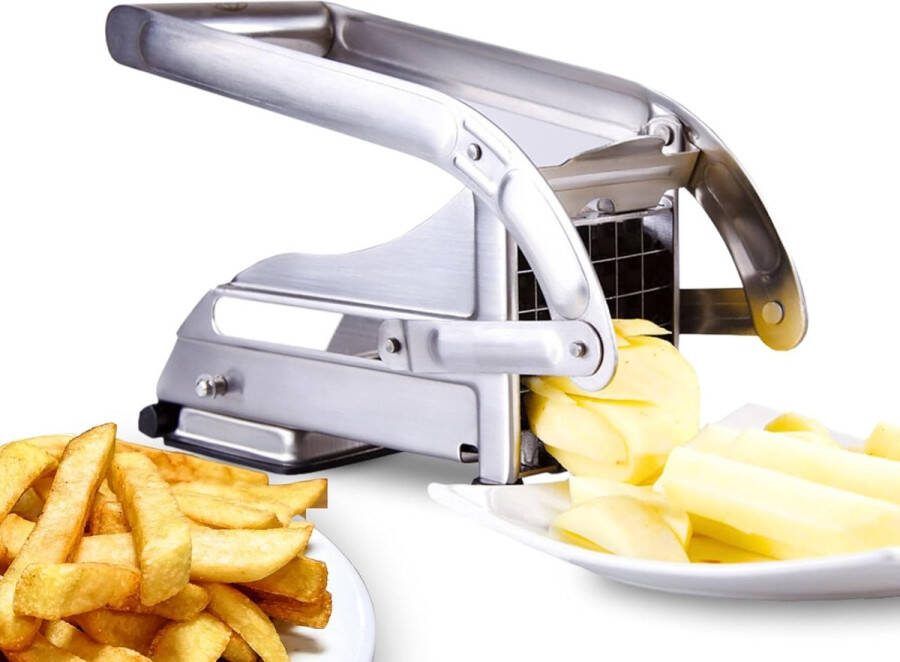 Frietsnijder rvs zilver 26 x 10 6 x 13 cm