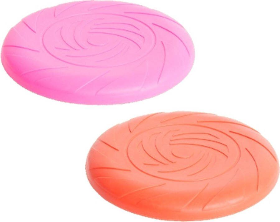 Frisbee DOMINIC Roze Rood Assorti Ø 18 cm Throwing disc
