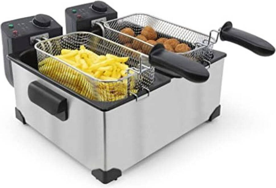 Frituurpan Elektrisch Frituurpan Dubbel