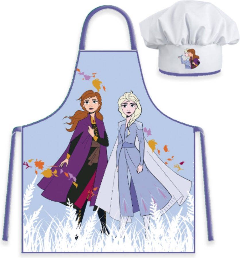 Frozen Keukenschort voor Kinderen met Koksmuts