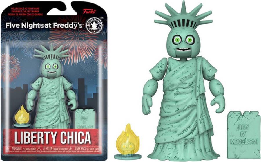 Funko Five Nights at Freddys Actiefiguur Liberty Chica Special Edition