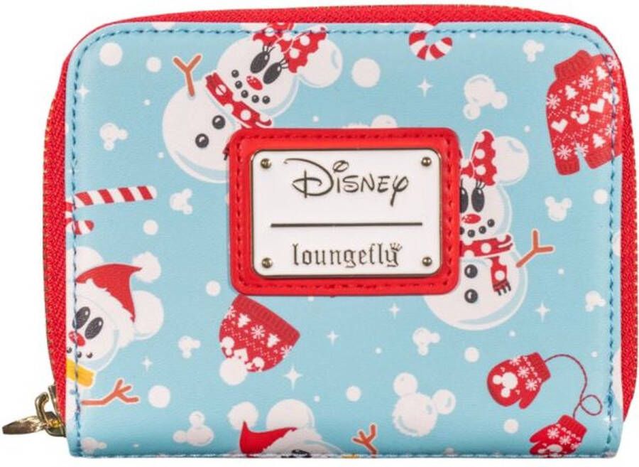 Funko Loungefly Snowman Mickey & Minnie Wallet