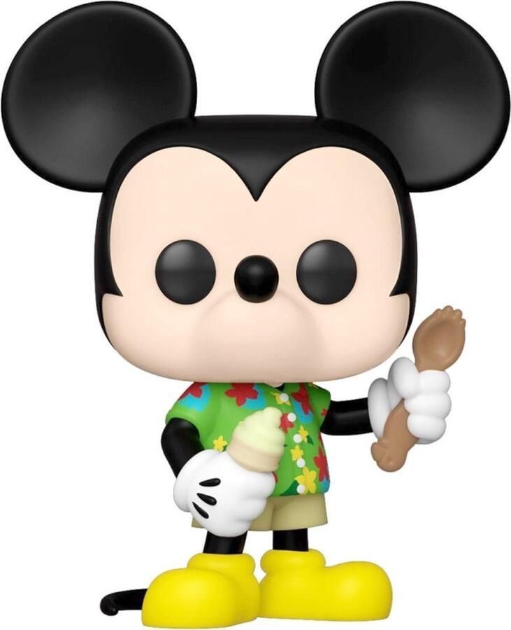 Funko Mickey Mouse Verzamelfiguur Walt Disney World 50th Anniversary POP! Aloha Mickey Mouse 9 cm Multicolours
