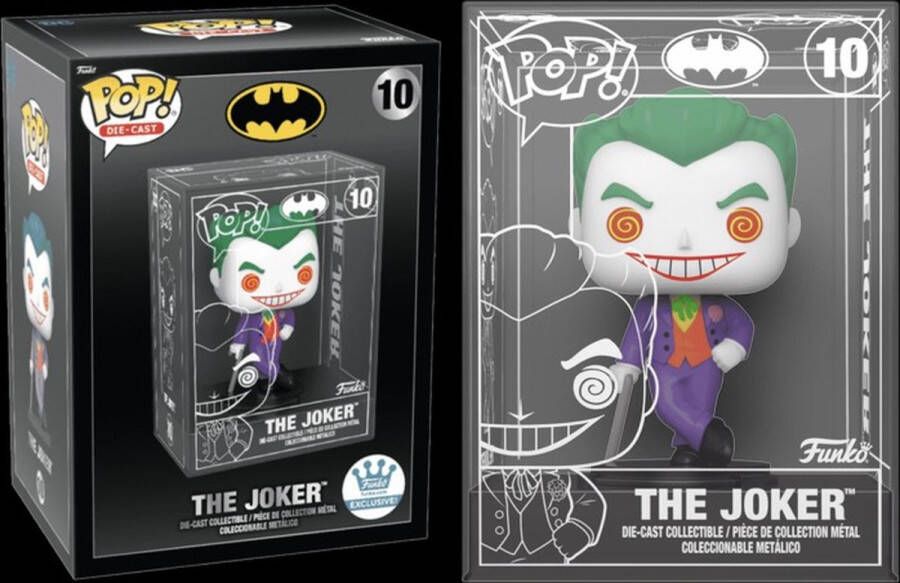 Funko Pop! Diecast: DC Comics The Joker #10 Funko Web Exclusive