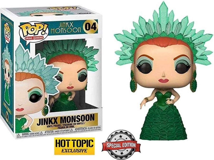 FUNKO POP DRAG QUEENS #04 JINKX MONSOON VAULTED VINYL FIGURE