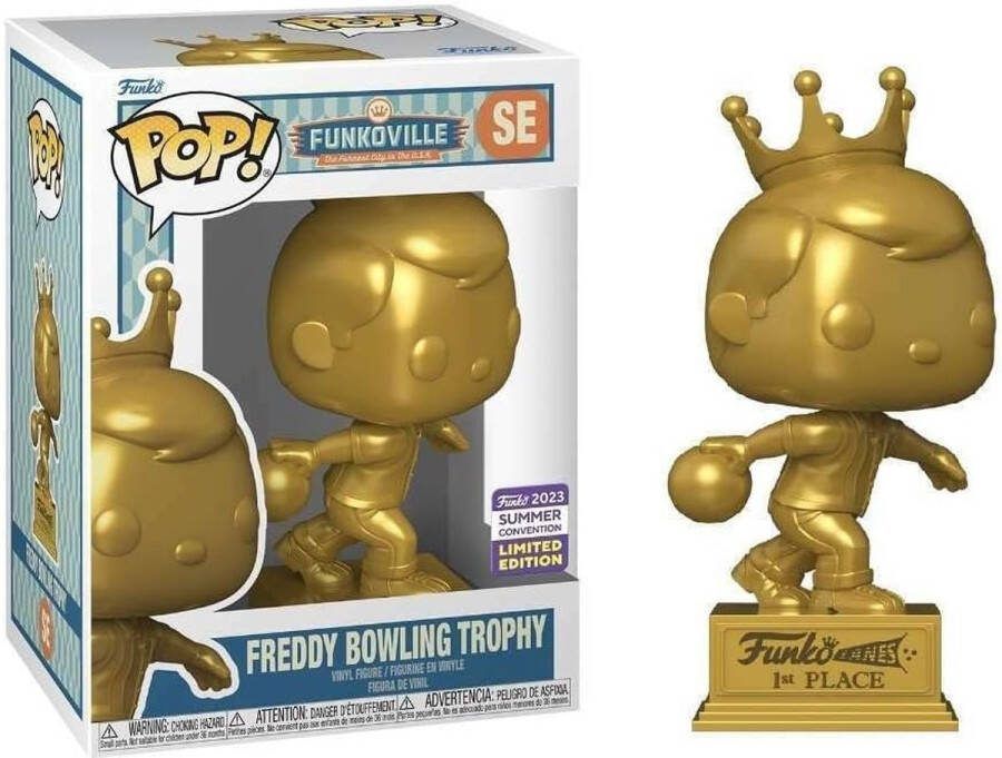 Funko Pop! Freddy Bowling Trophy Special Edition Summer Convention